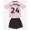 Leicester City Boubakary Soumare #24 Tredje Kläder Barn 2025-26 Kortärmad (+ Korta byxor)